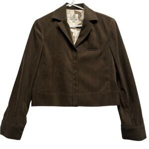 Brown Suede Women's Jacket